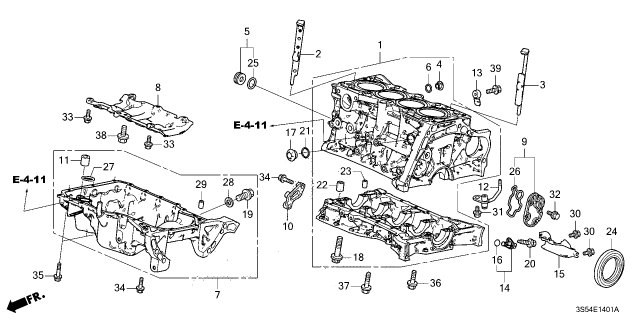2025 Acura Integra O-RING Diagram for 37505RPYG01
