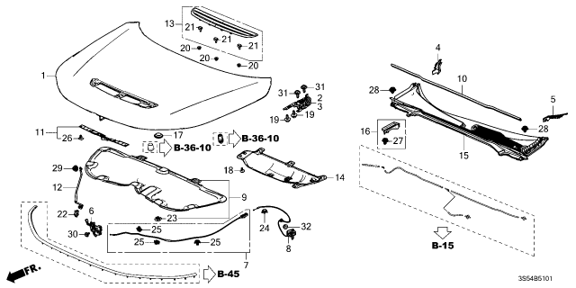 2024 Acura Integra NUT-WASHER (6MM) Diagram for 902075FAZ00