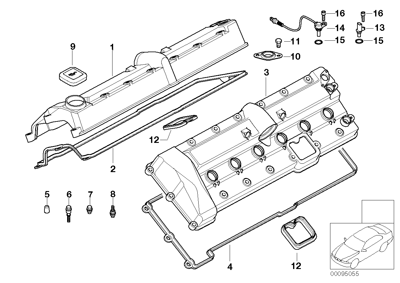BMW 11-12-7-520-044 Screw