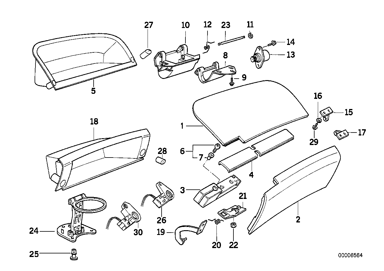 BMW 07-12-9-934-318 Lock Ring