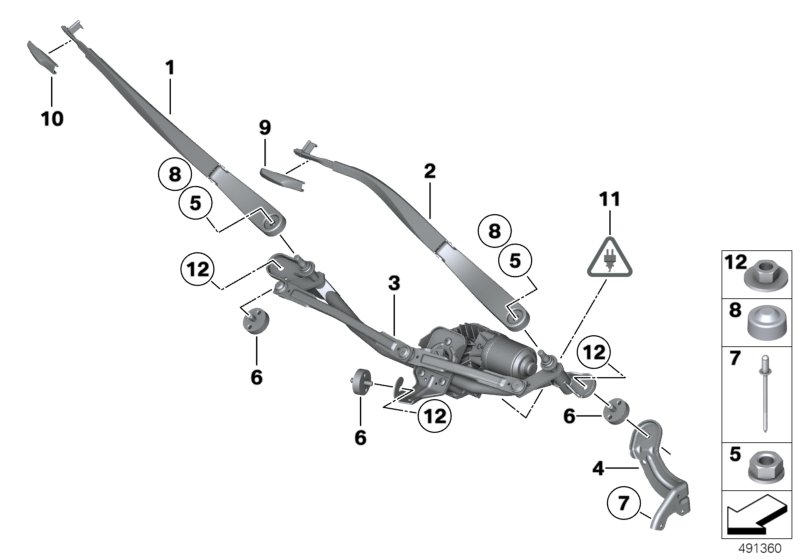 BMW 61-13-9-144-234 Socket Housing