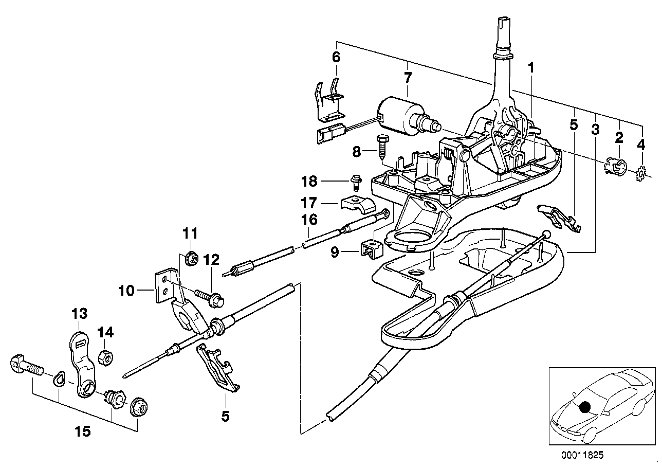 BMW 24-51-1-422-986 Support Bracket