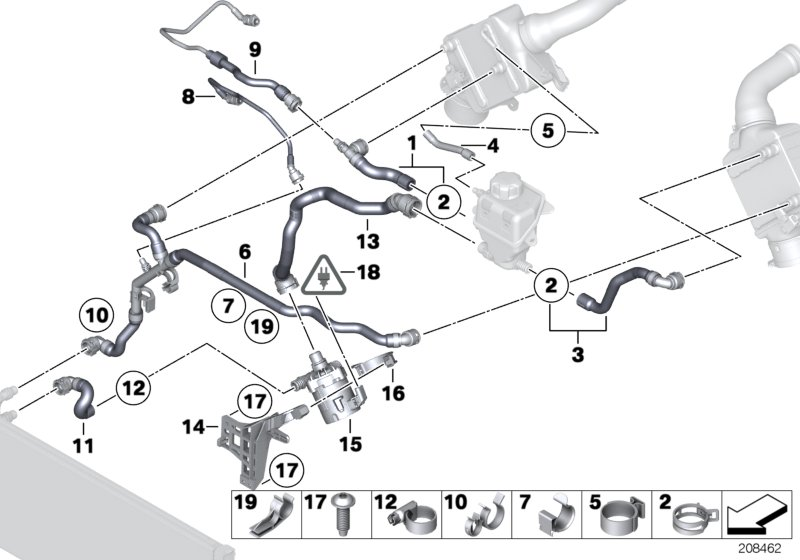 BMW 17-12-7-590-890 Clip