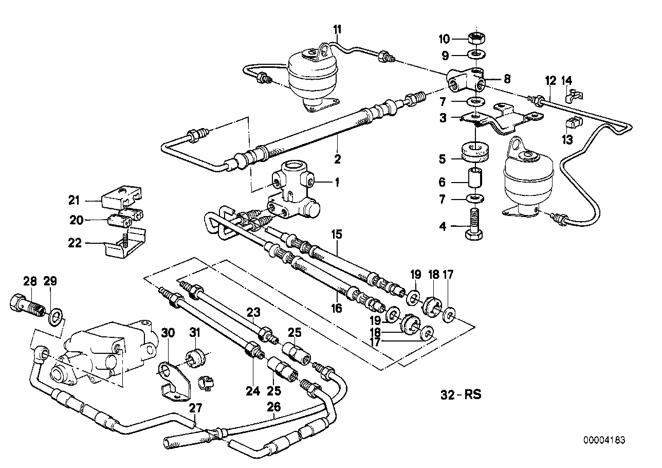 BMW 37-12-1-132-038 Holder