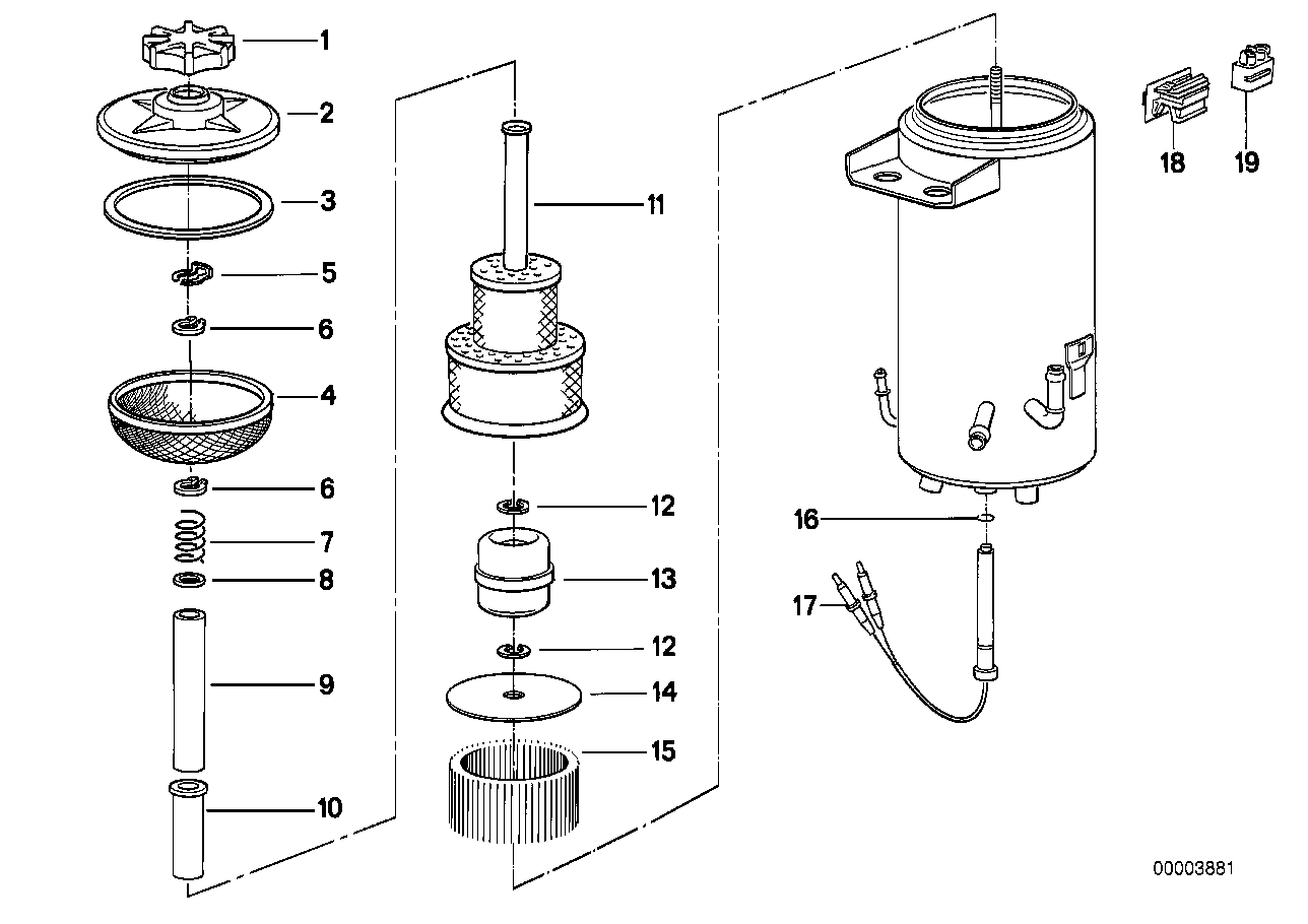 BMW 61-12-1-382-263 Wiring Set