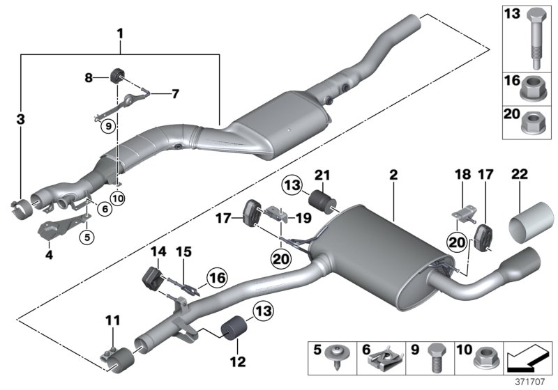 BMW 07-14-7-367-231 Fillister Head Screw