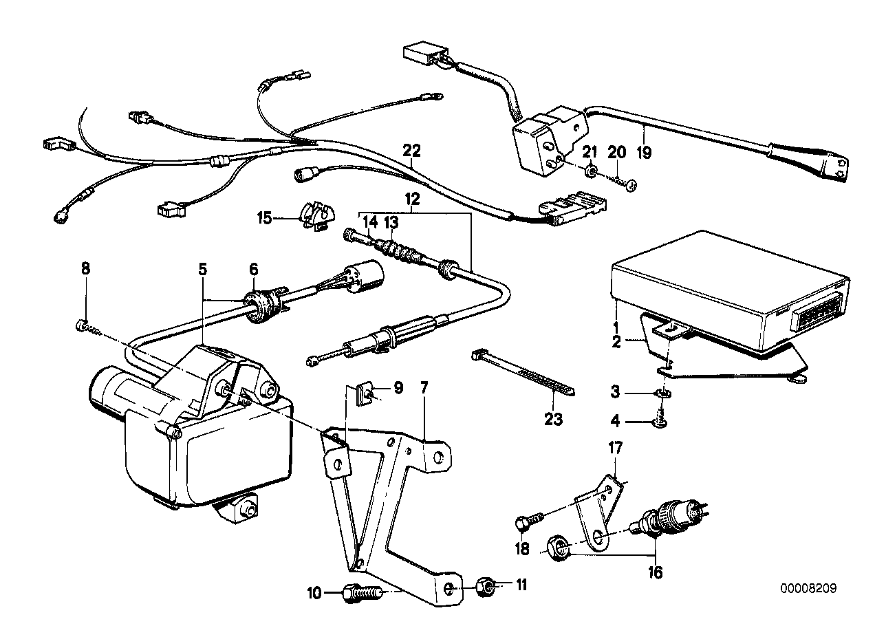BMW 65-71-1-363-342 Holder