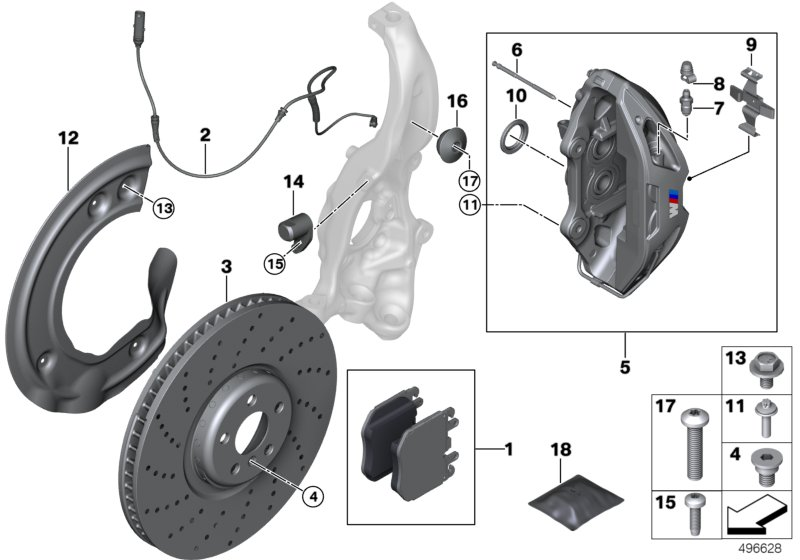 BMW 34-10-6-884-345 Additional Weight