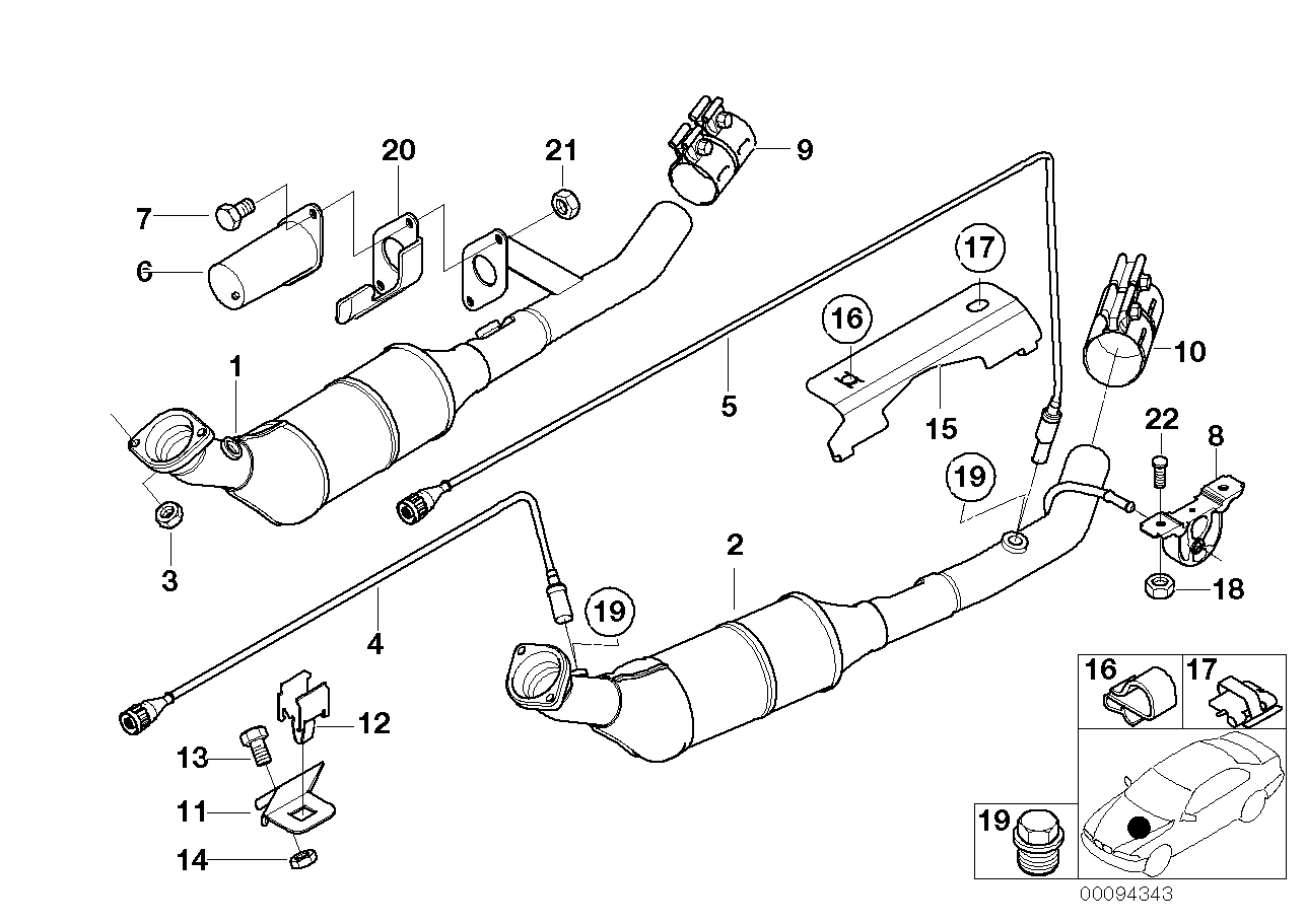 BMW 11-78-1-440-133 Bracket