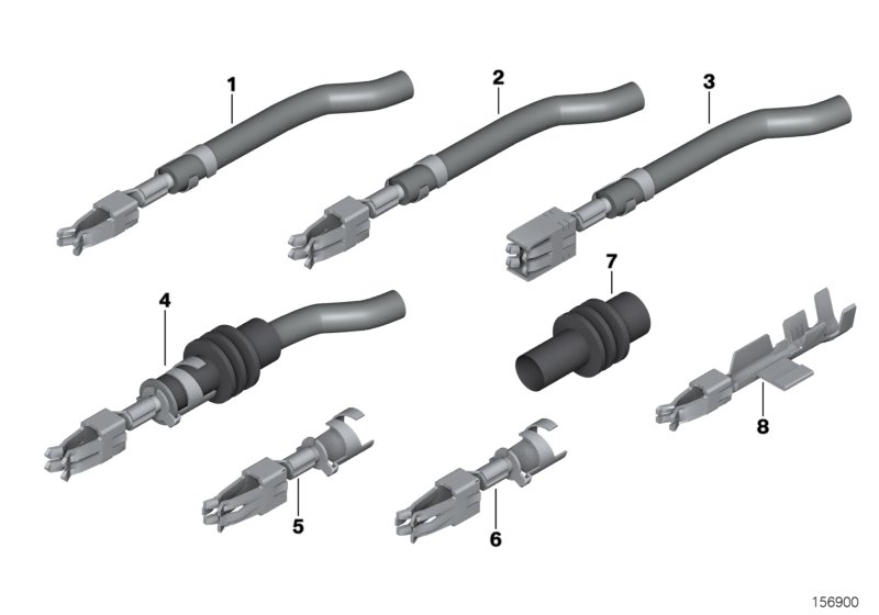 BMW 61-13-8-377-739 Double Leaf Spring Contact