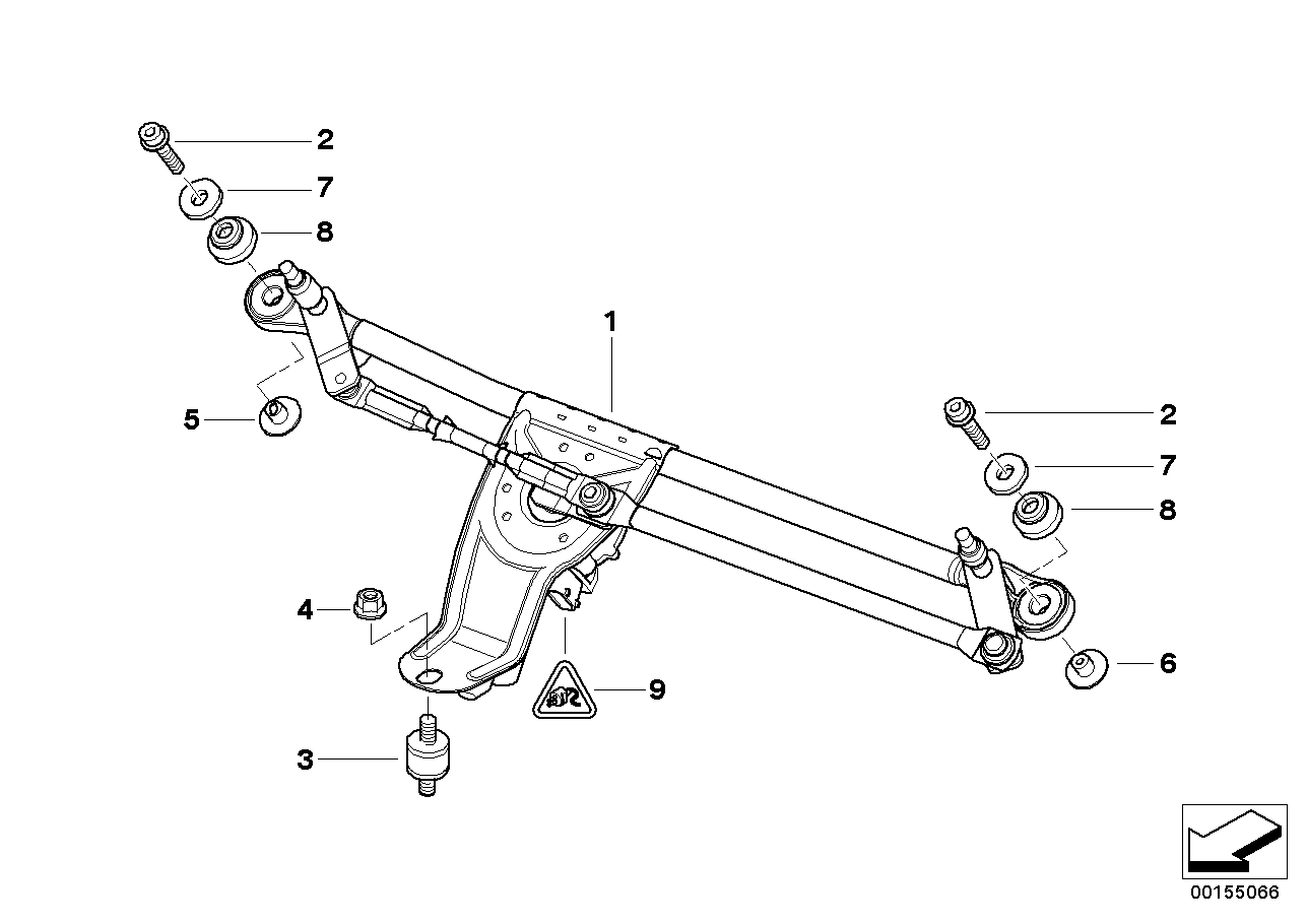BMW 61-13-8-352-360 Universal Socket Housing Uncoded