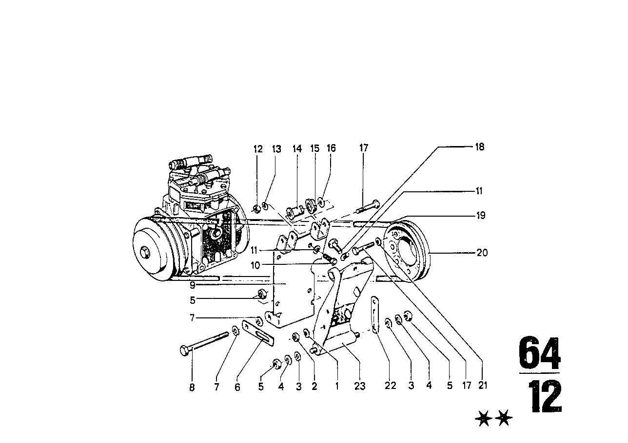 BMW 64-11-1-368-684 Vacuum Hose
