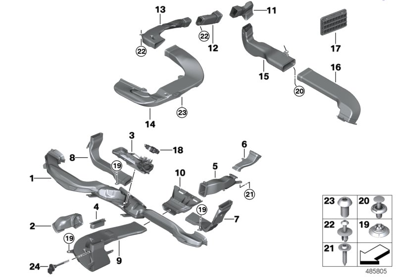 BMW 07-11-9-906-809 Countersunk Screw
