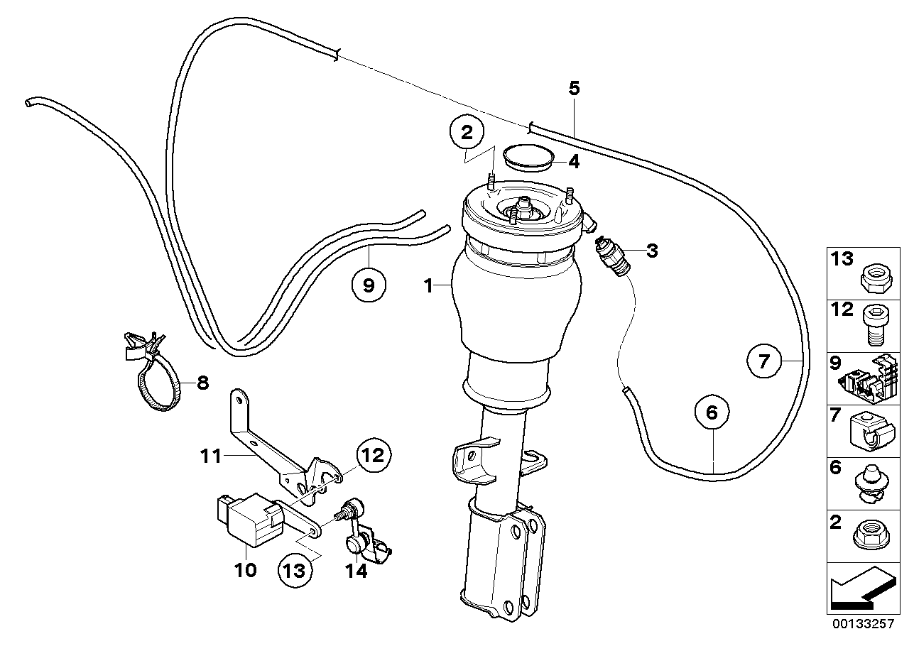BMW 61-35-8-363-113 Clip