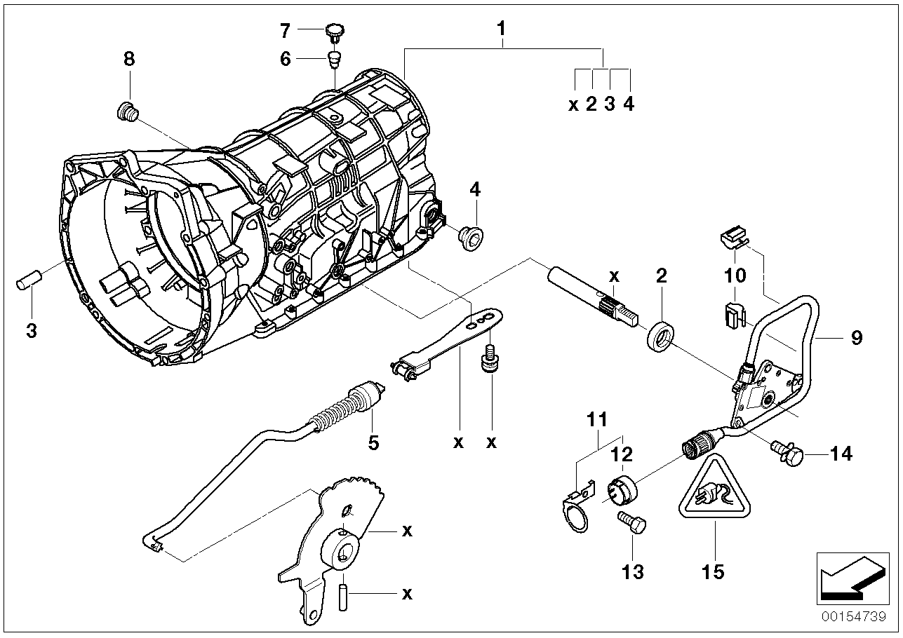BMW 24-10-1-421-795 Cable Clamp