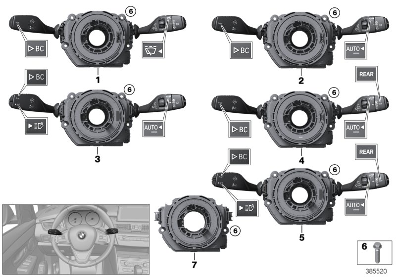 BMW 07-12-9-908-720 Screw