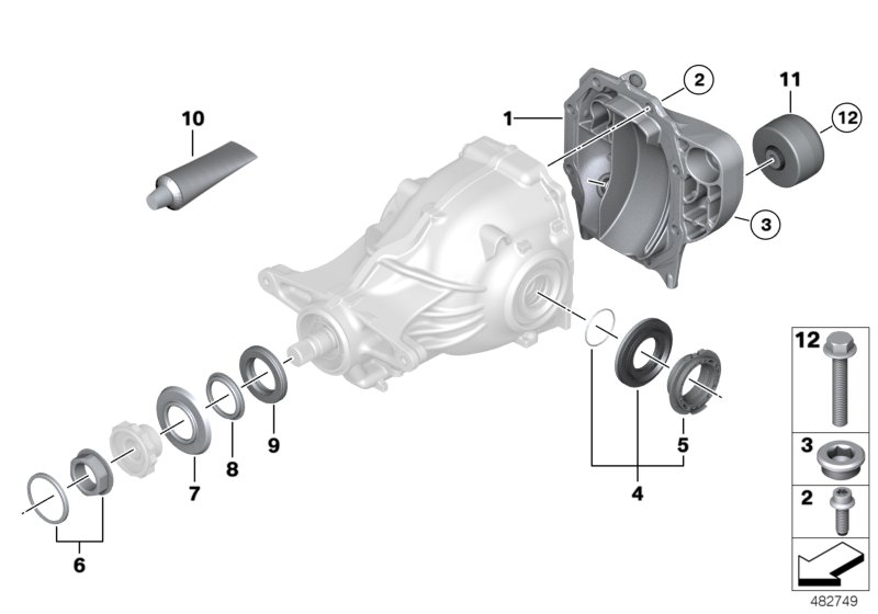 BMW 33-21-7-616-458 Dust Plate, Plastic