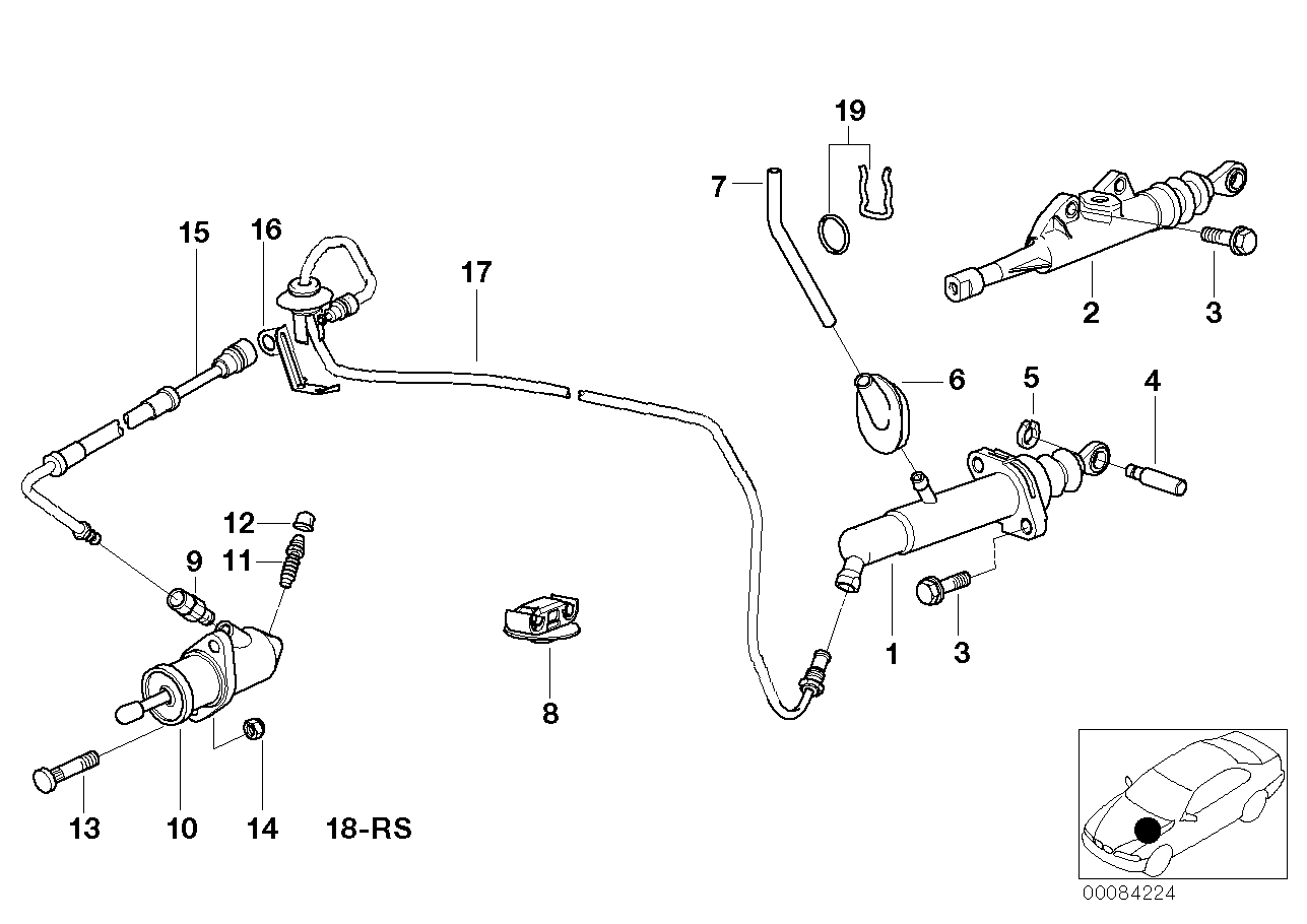 BMW 21-52-1-164-428 Pin