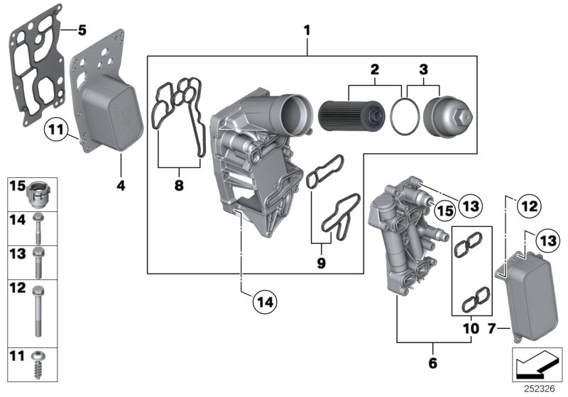 BMW 11-42-8-511-982 Gasket Set