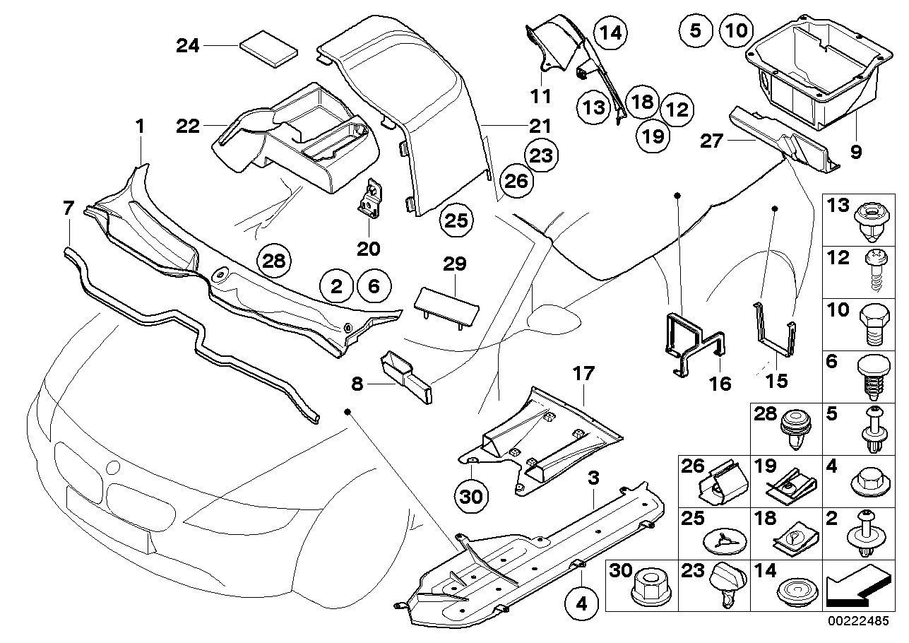 BMW 51-47-3-440-574 Safety Bar, Battery