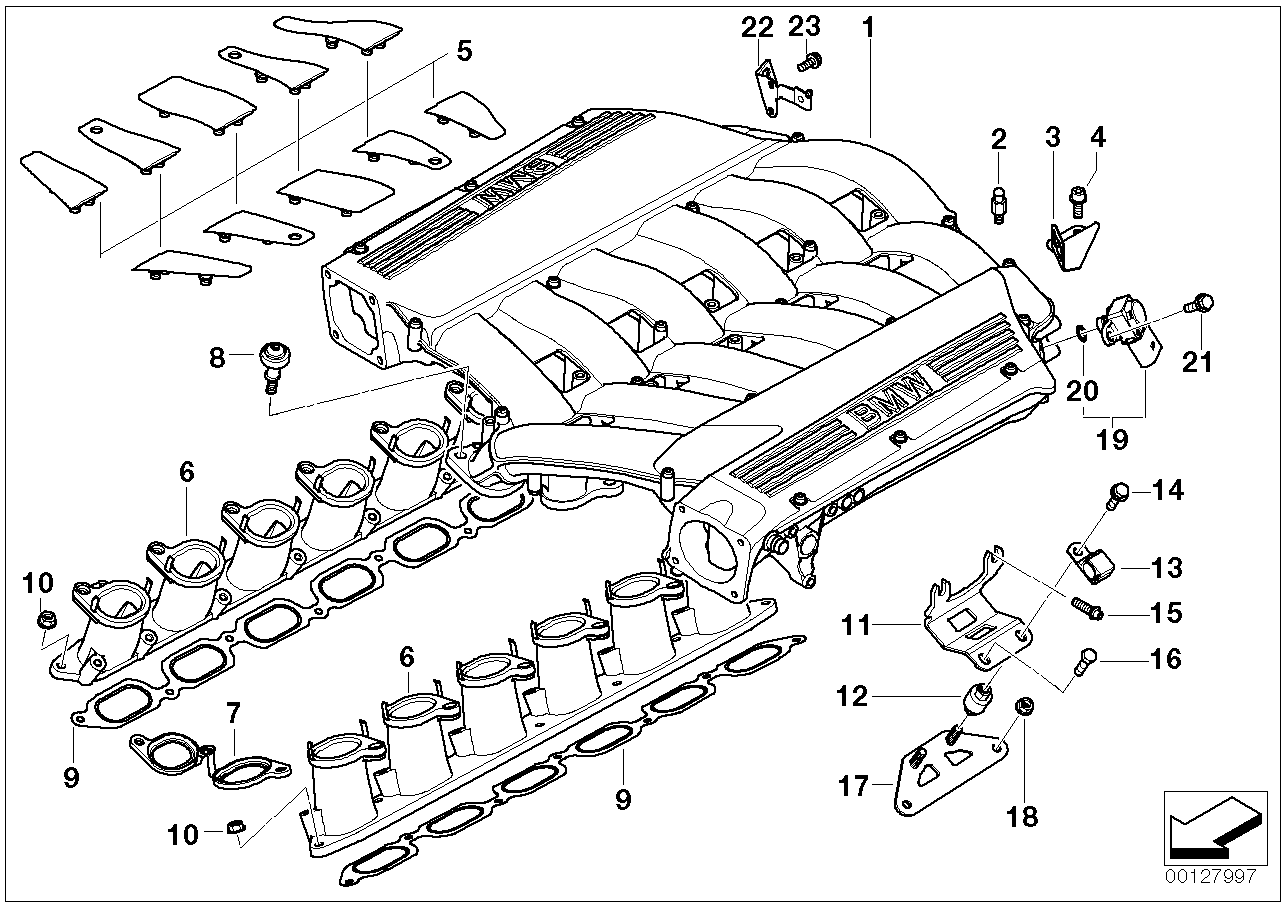 BMW 11-61-7-568-909 Decoupling Element