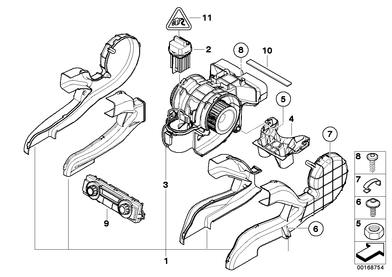 BMW 64-11-9-174-003 Sealing Strip
