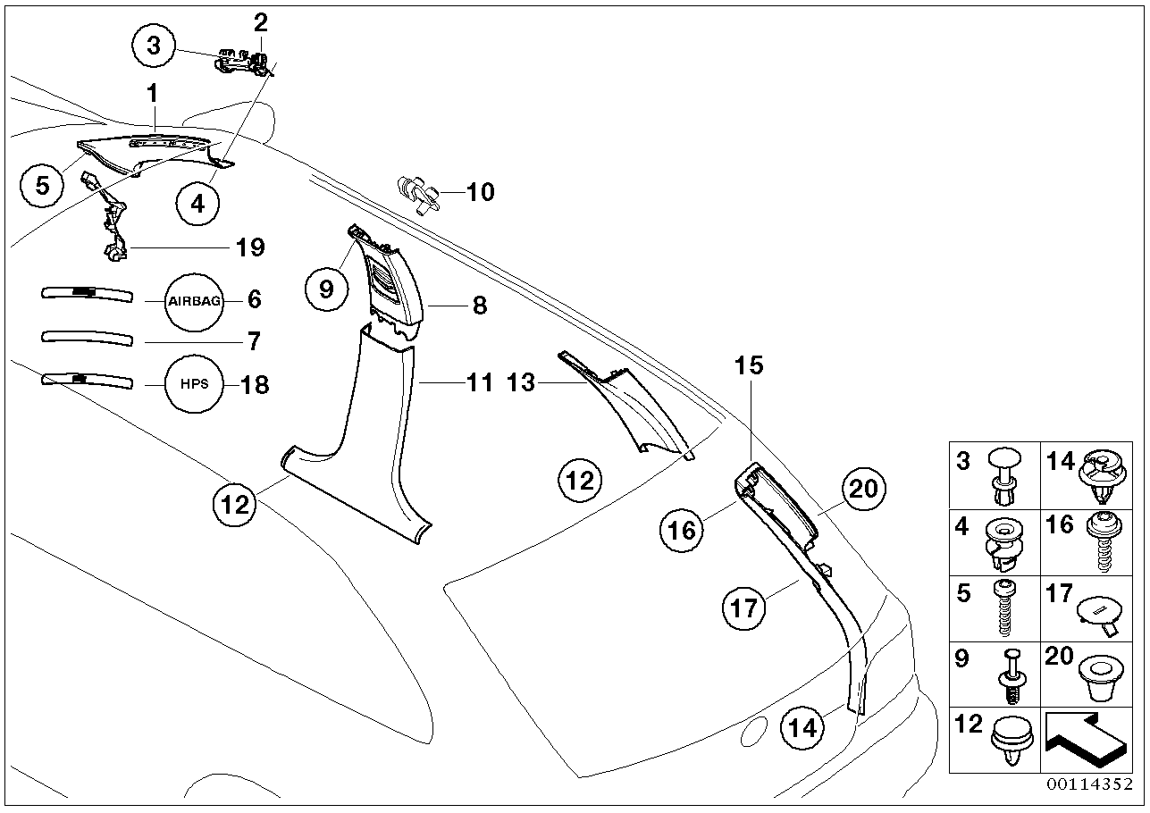 BMW 51-45-8-222-707 Bracket, Left