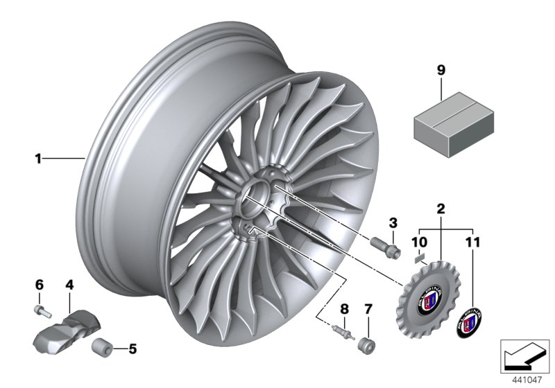BMW 36-10-7-980-611 Foam Film