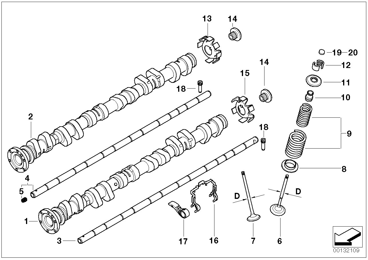 BMW 11-34-0-031-525 Set Of Small Adjustment Plates