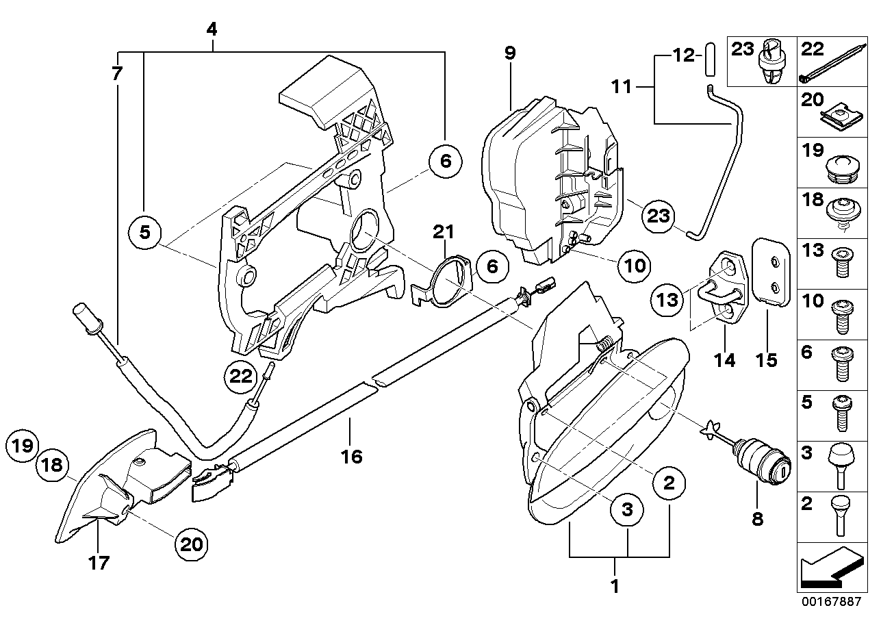 BMW 51-21-7-114-894 Screw