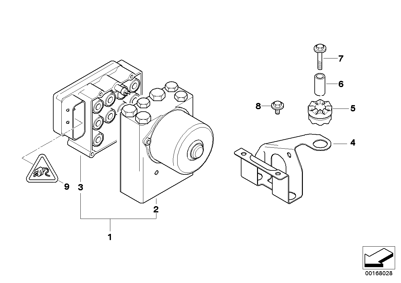 BMW 61-13-8-364-814 Socket Housing