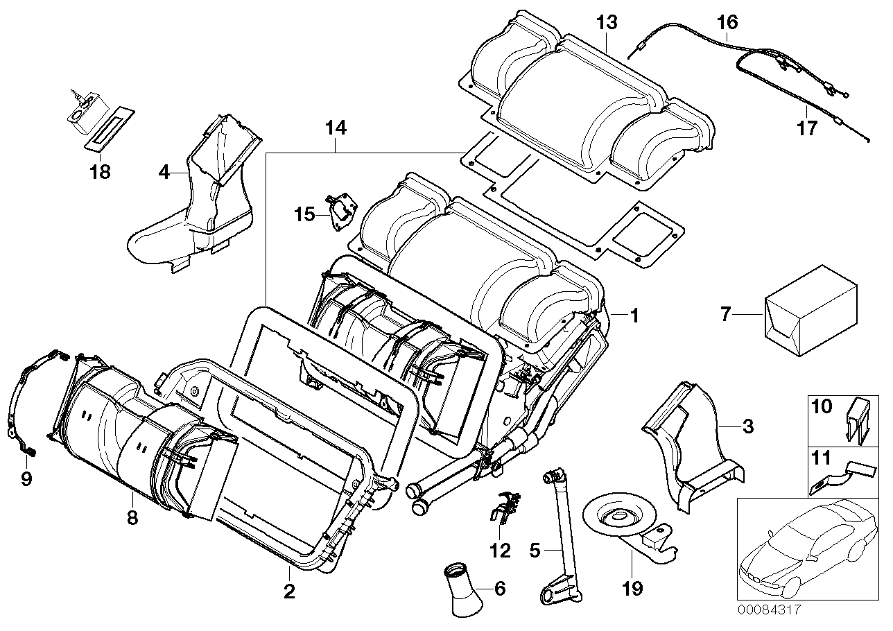 BMW 64-11-1-367-615 Clamp