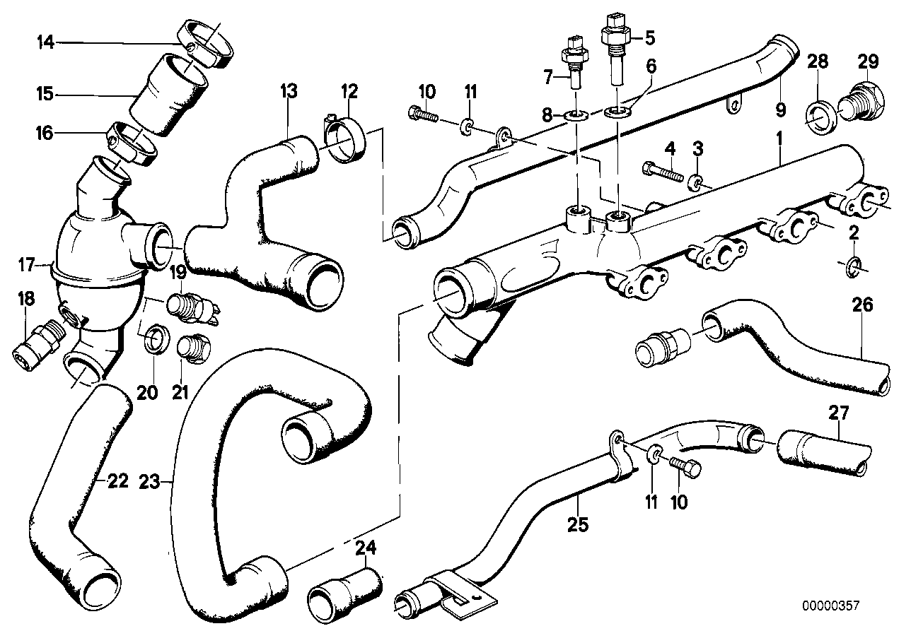 BMW 07-11-9-912-295 Hex Bolt