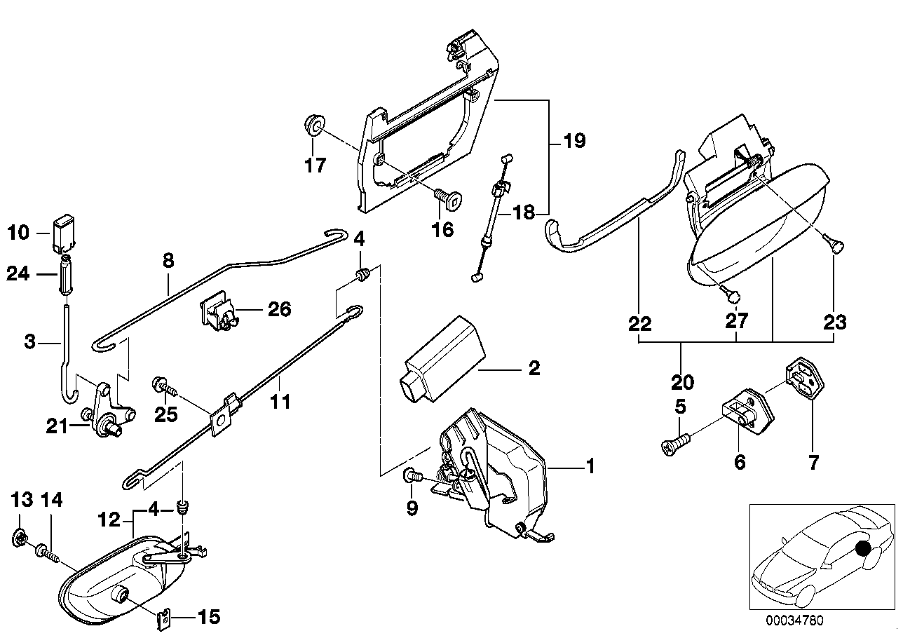 BMW 07-14-9-145-865 Torx-Bolt With Washer