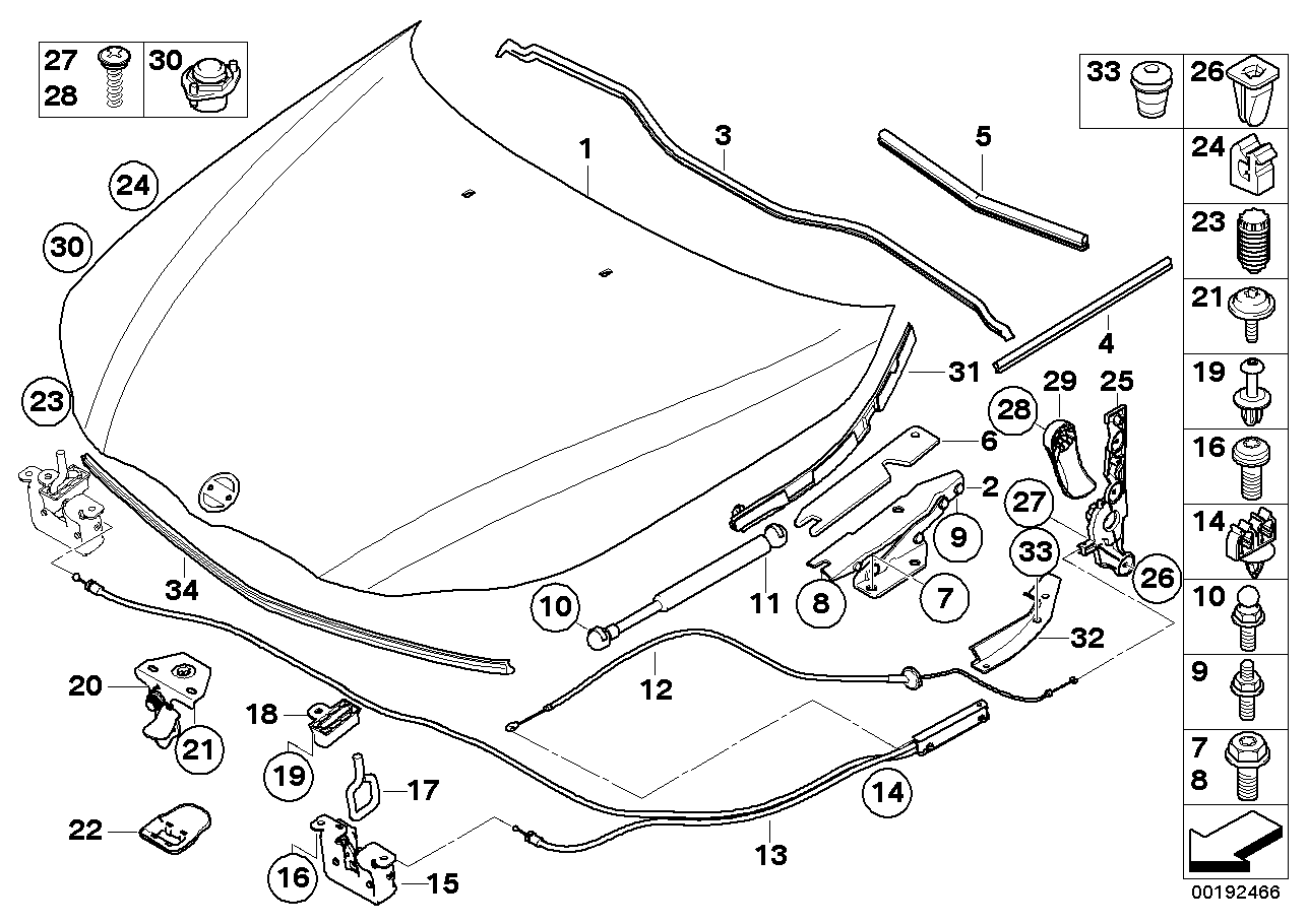 BMW 11-71-2-249-909 Torx Bolt