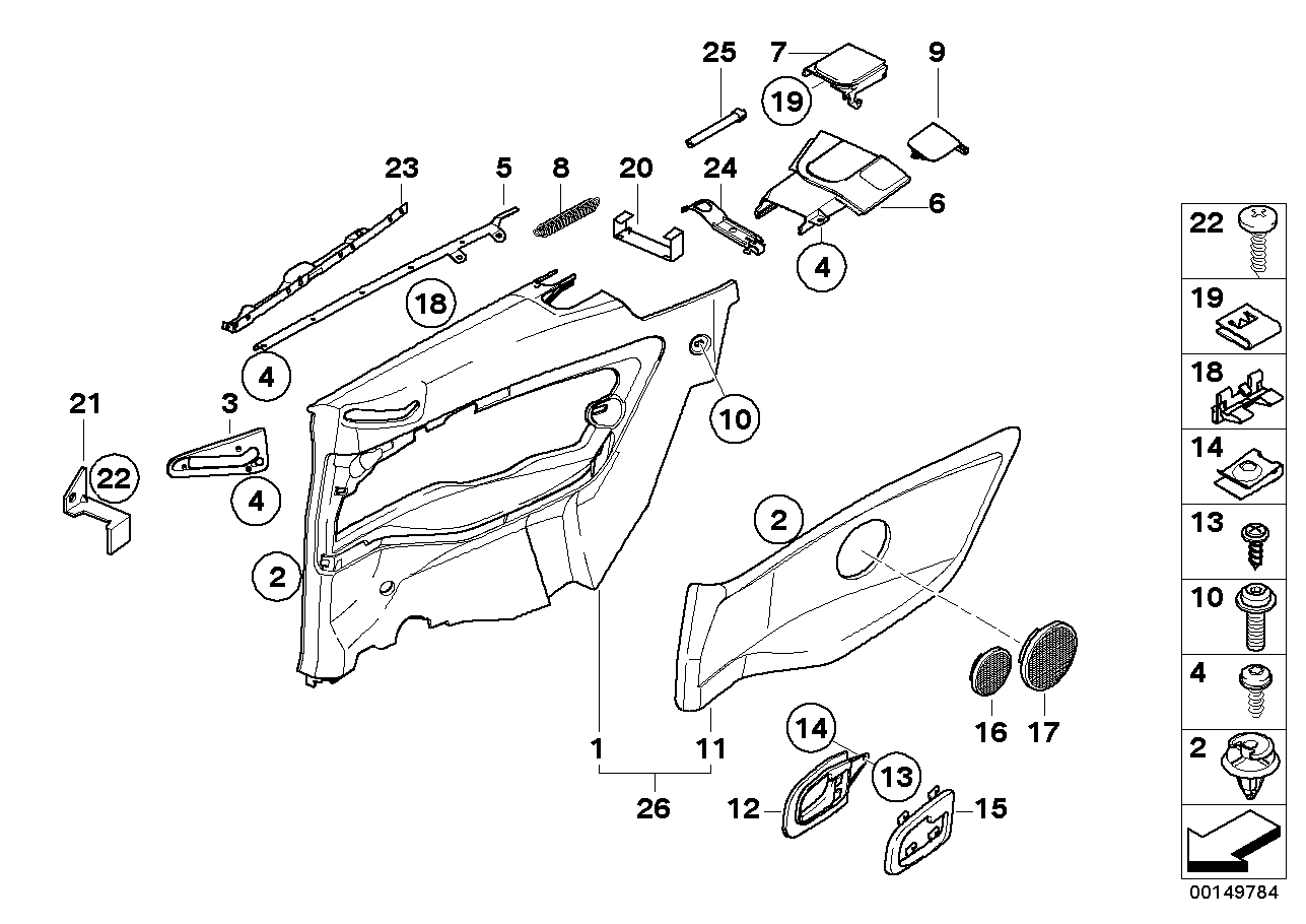 BMW 51-36-8-135-883 Bracket, Left