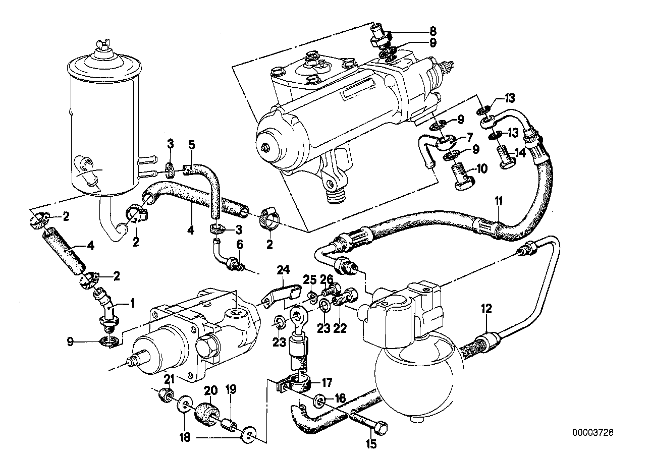 BMW 51-32-6-654-195 Washer