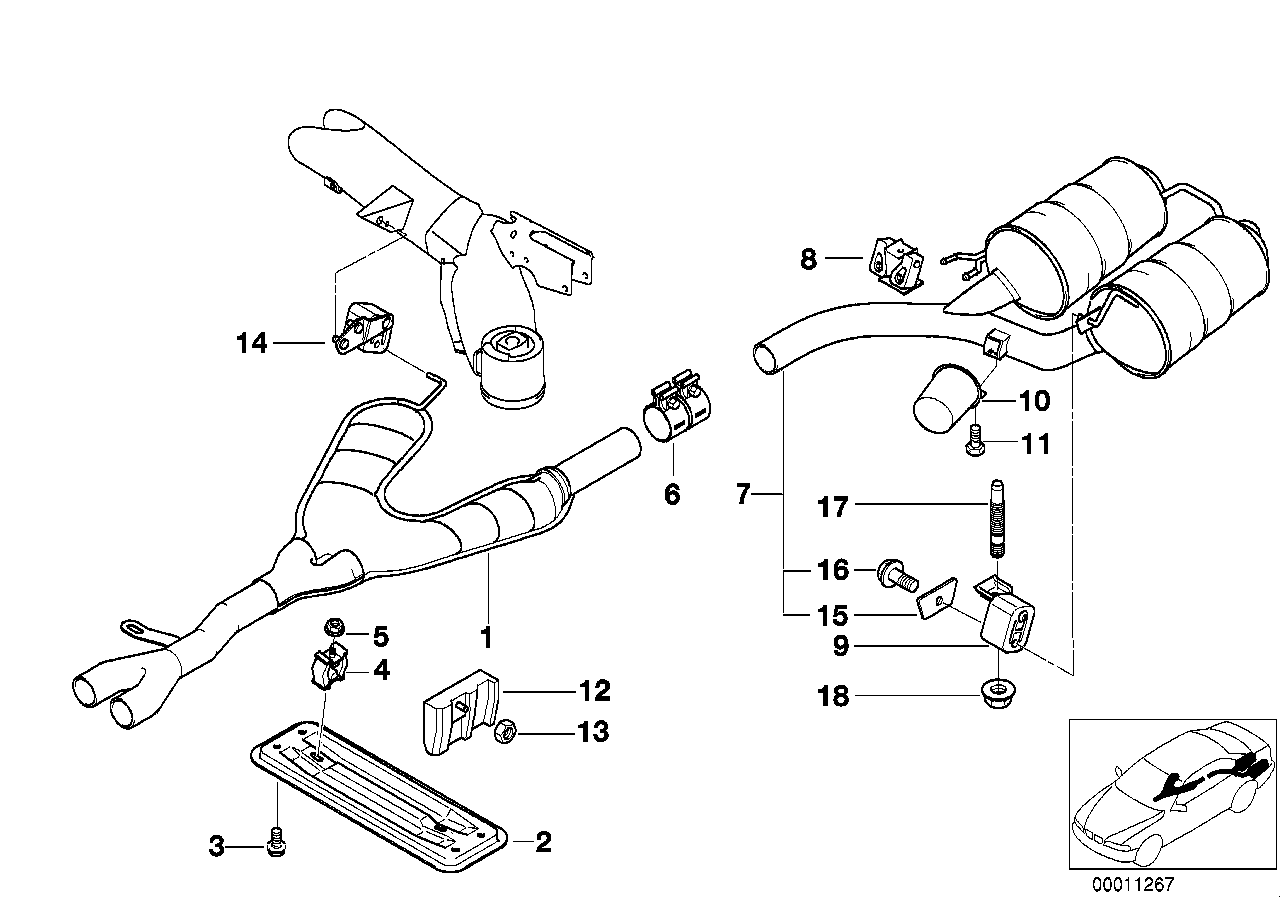 BMW 18-20-1-435-348 Suspension Loop