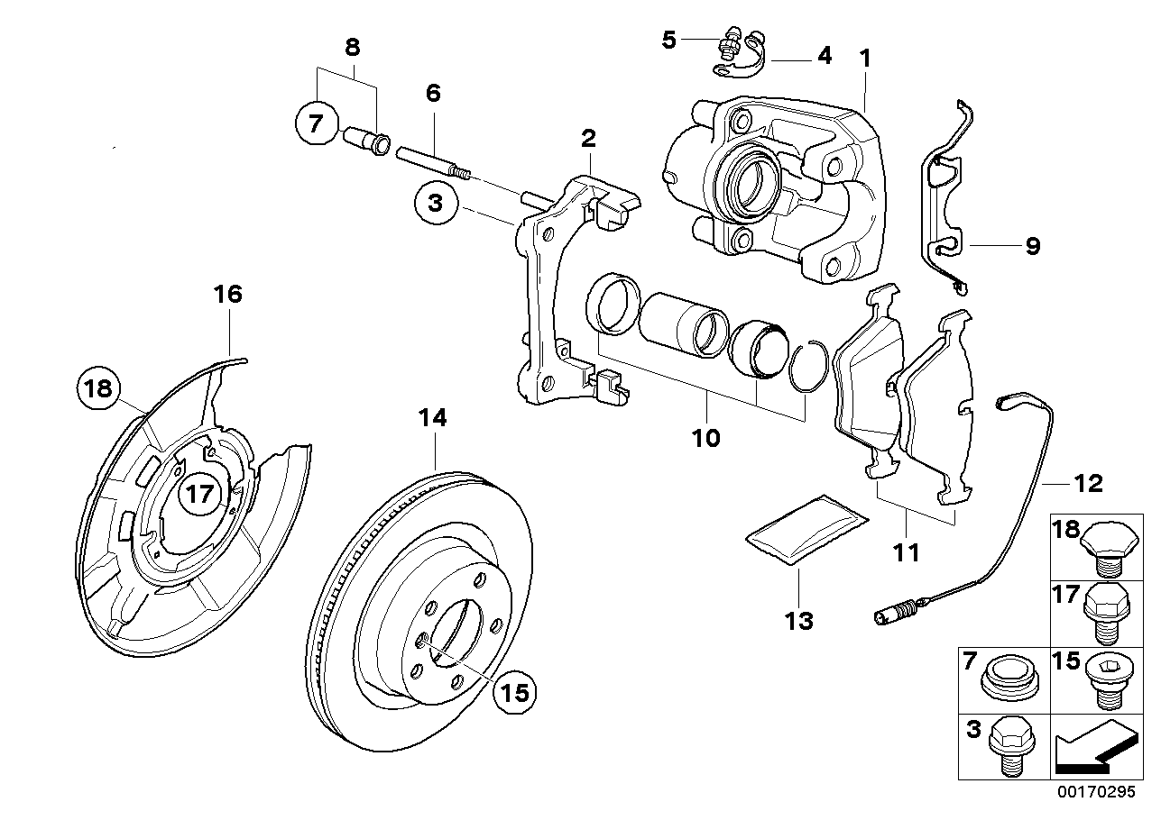 BMW 34-11-6-758-107 Bleeder Valve