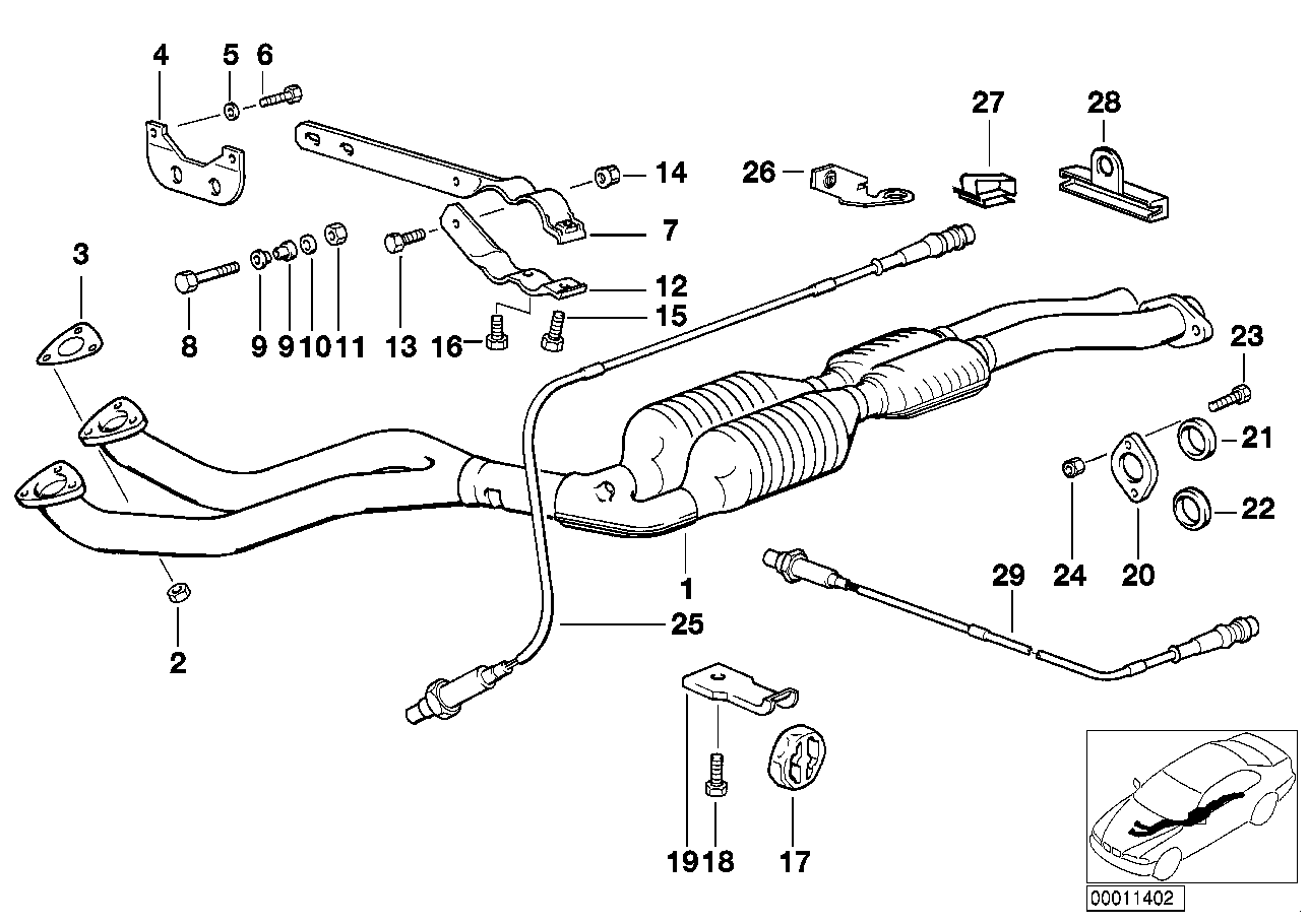BMW 18-11-1-723-720 Gasket Ring Asbesto-Free