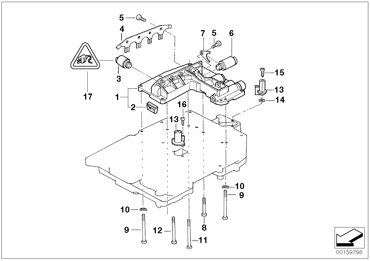 BMW 24-34-1-219-317 Spacer Ring