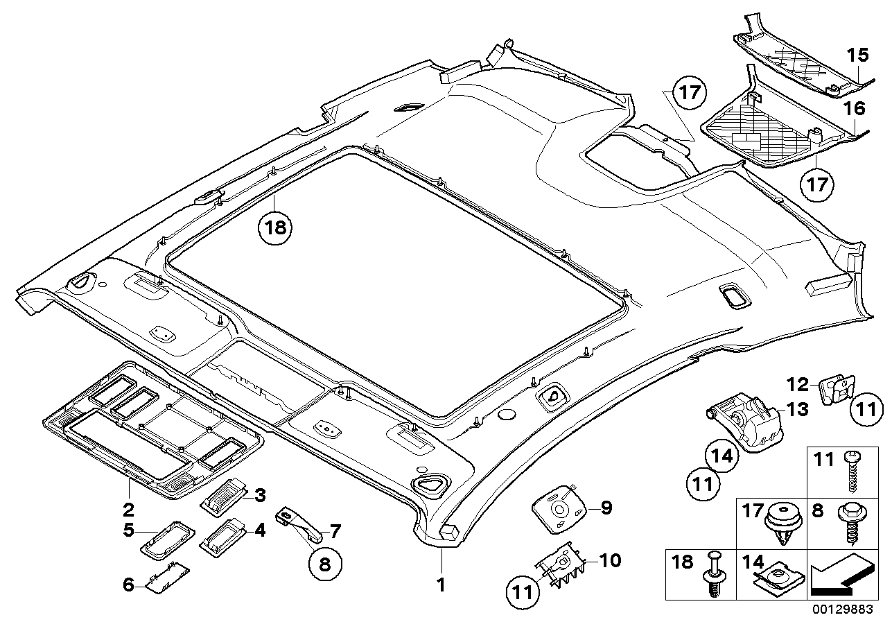 BMW 51-44-7-110-247 Bracket Clothing Hook