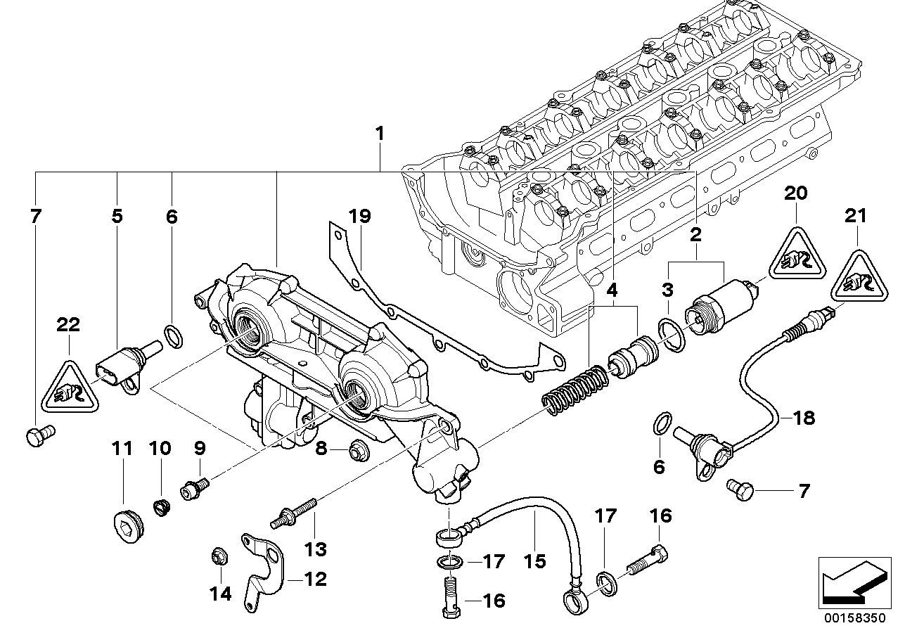 BMW 11-36-1-433-513 Blind Plug
