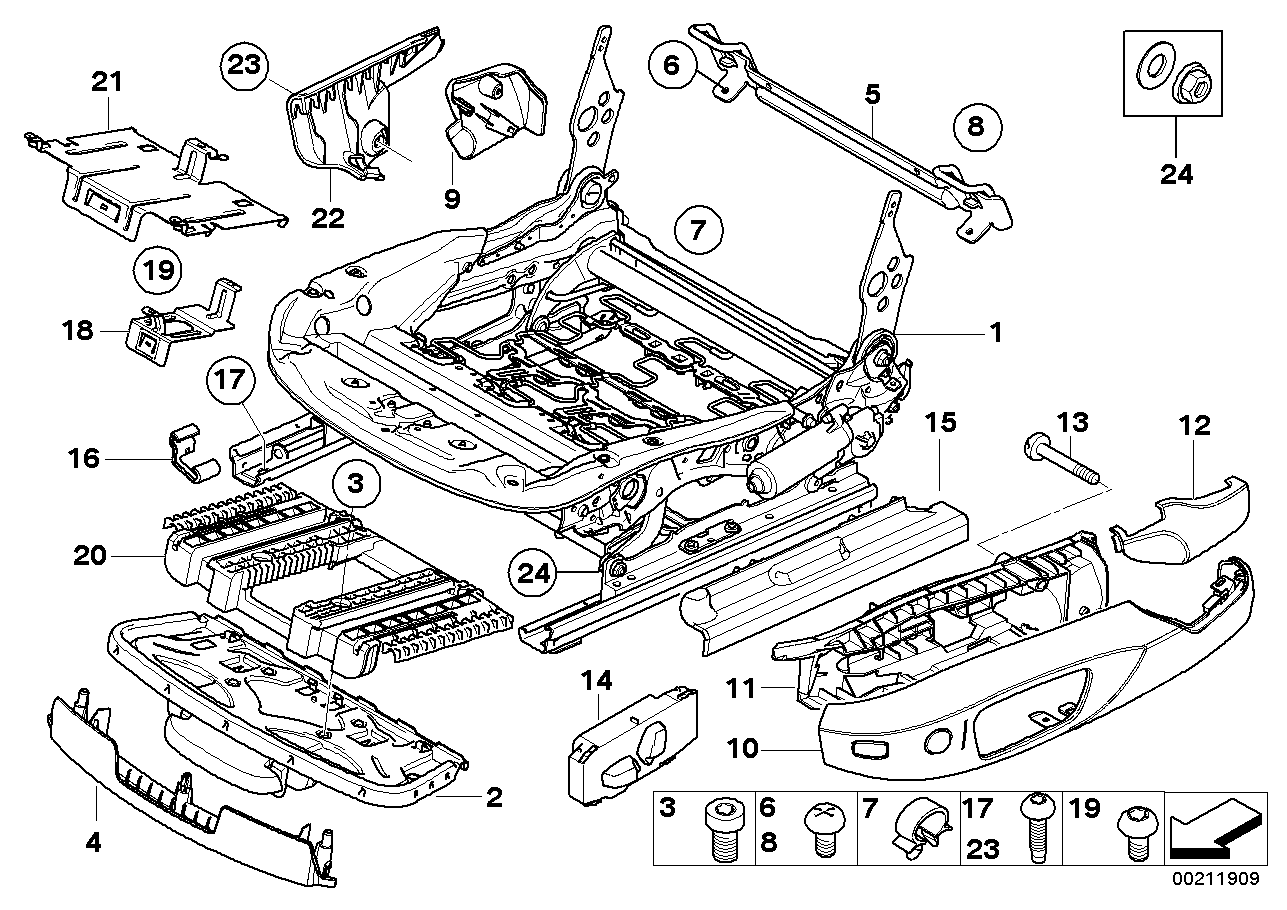 BMW 07-14-6-954-883 Fillister Head Screw