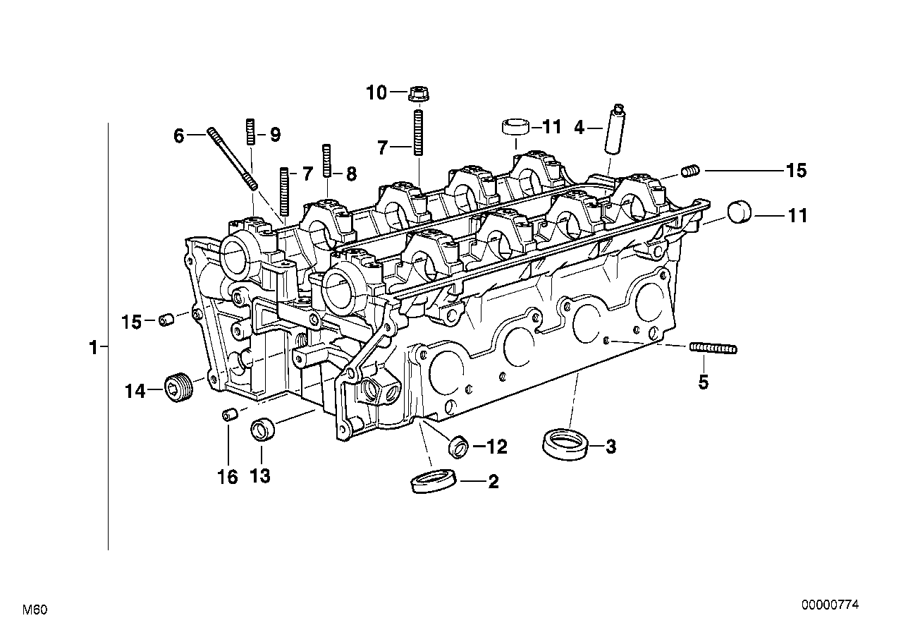 BMW 07-11-9-919-033 Screw Plug