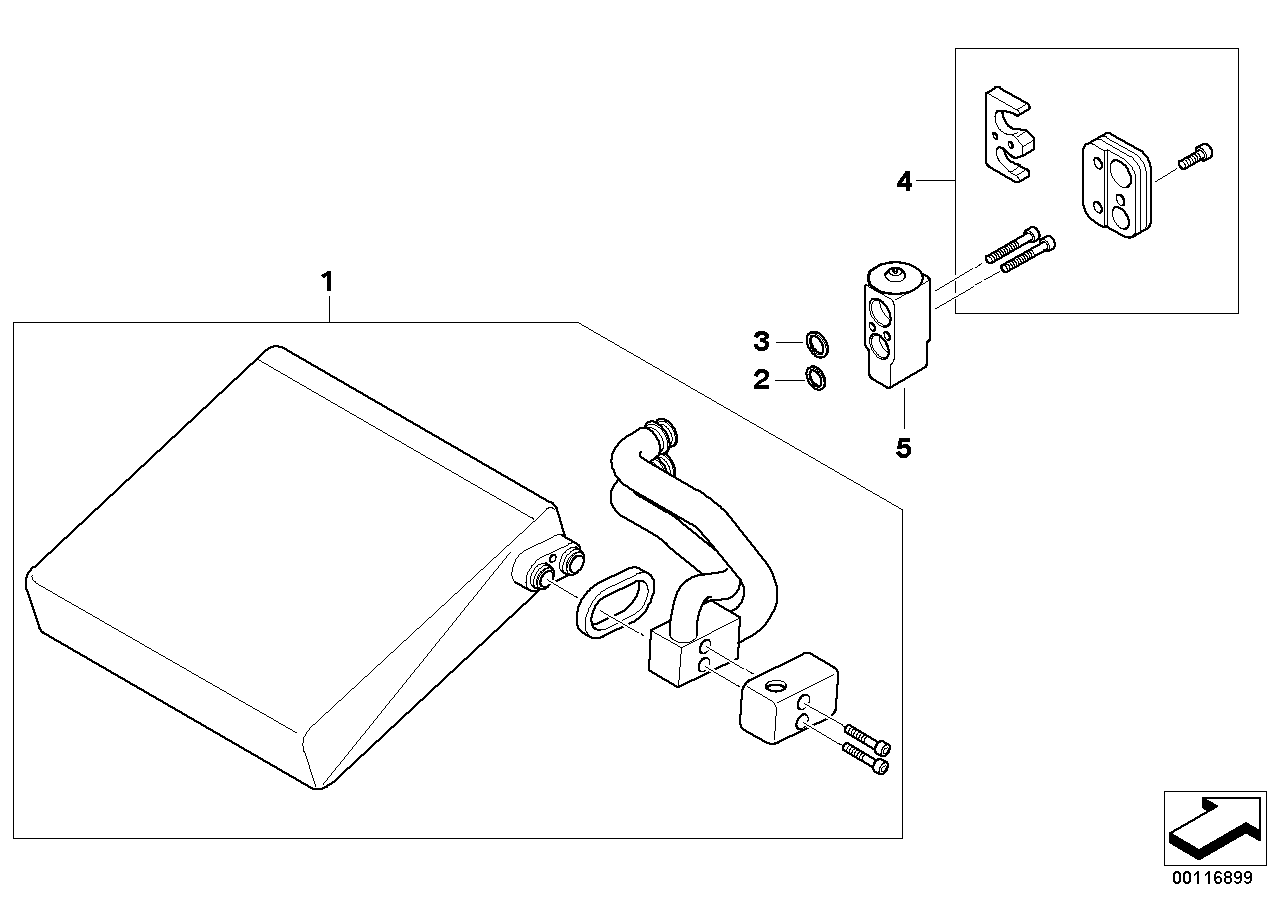 BMW 64-11-6-927-609 Bracket Set