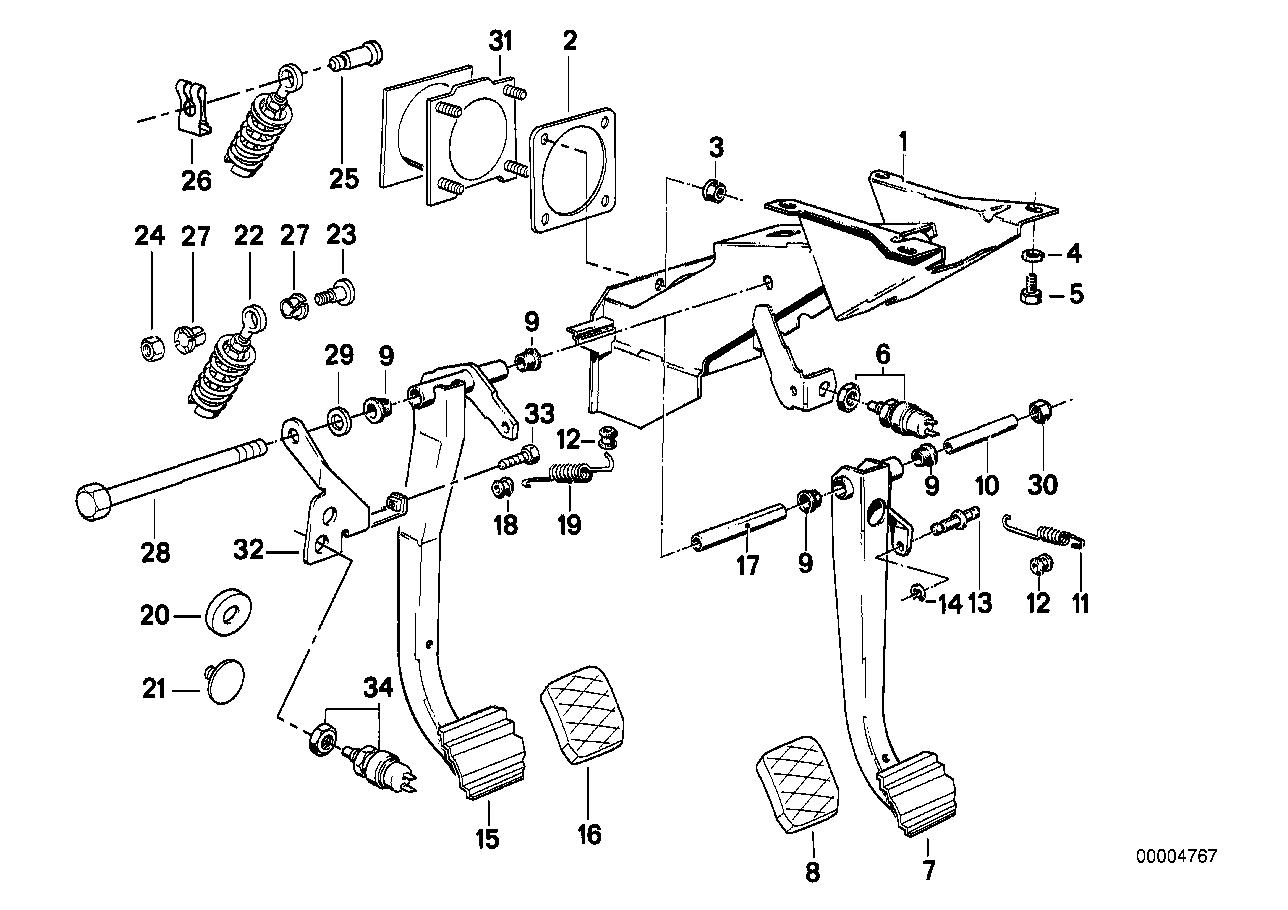 BMW 07-11-9-915-033 Hex Bolt With Washer