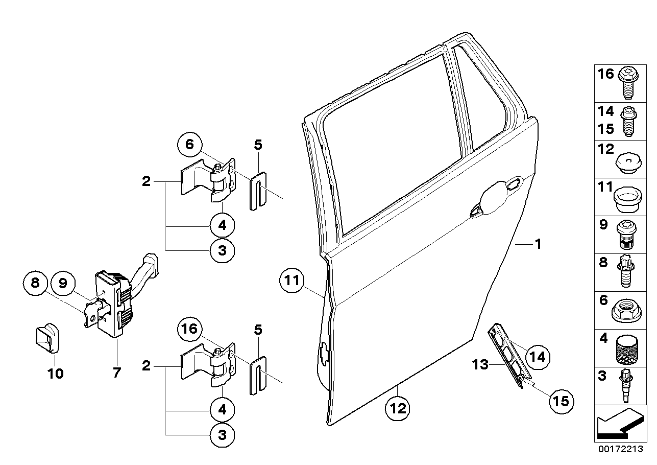 BMW 41-51-7-362-330 Hinge Bush