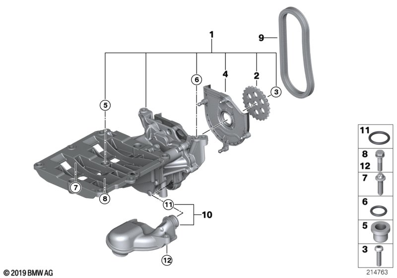 BMW 11-41-7-823-427 Cover