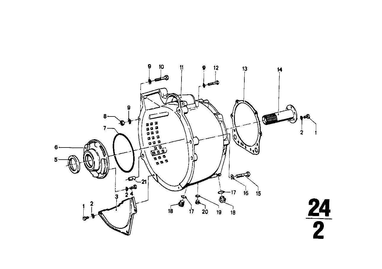 BMW 24-31-1-201-573 Shaft Seal